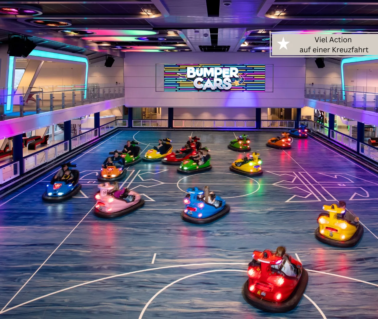 Action für kleinere Kinder mit den Bumper Cars