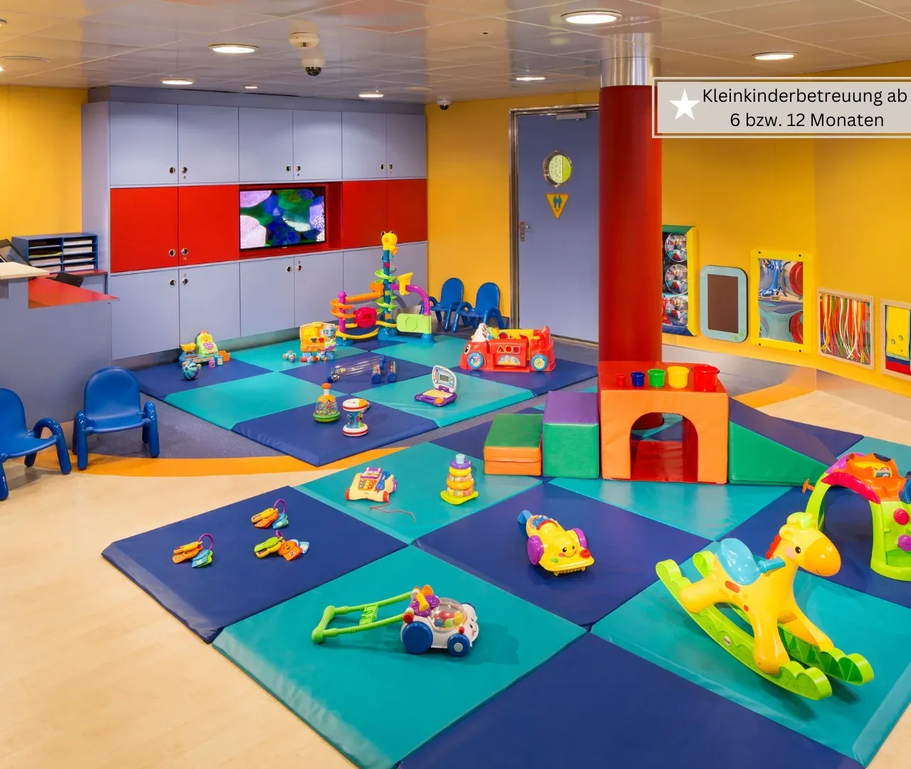 Vor und Nachteile von Kreuzfahrten mit Kindern - Gute Betreuungsmöglichkeiten