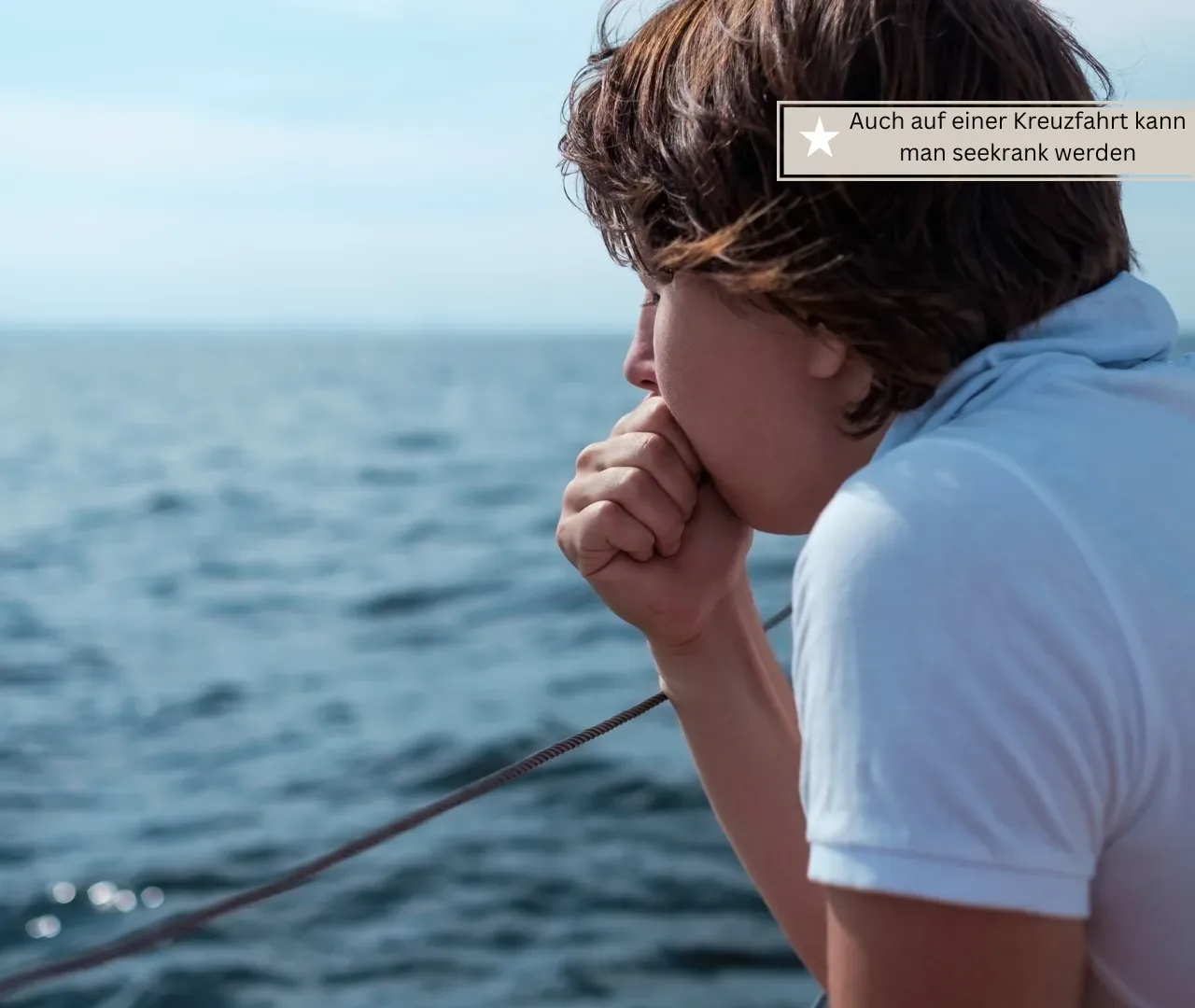 Vor und Nachteile von Kreuzfahrten mit Kindern - Seekrank