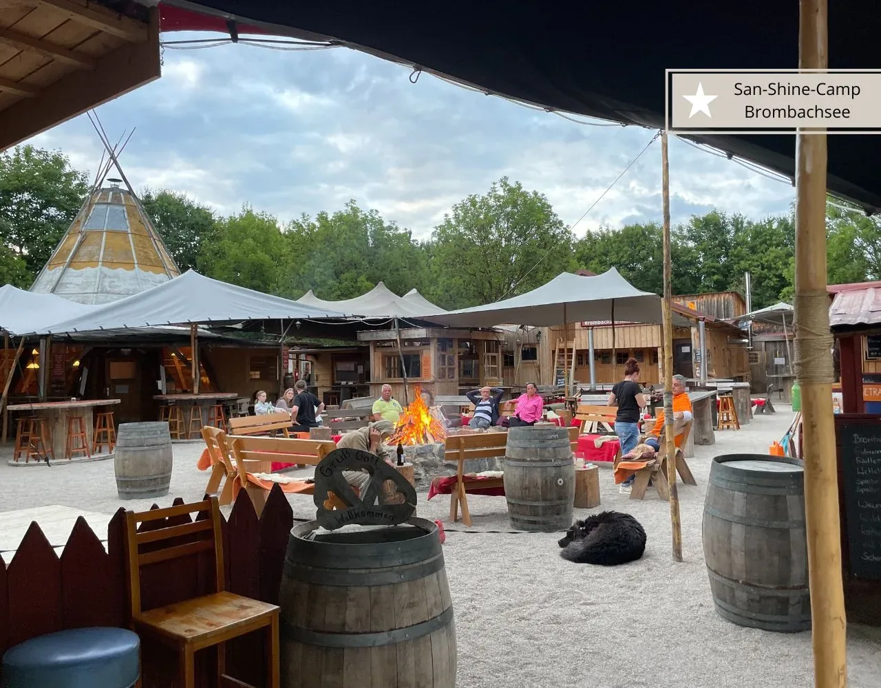 Das San-Shine-Camp ist Tourenanbieter und Hotel gleichzeitig