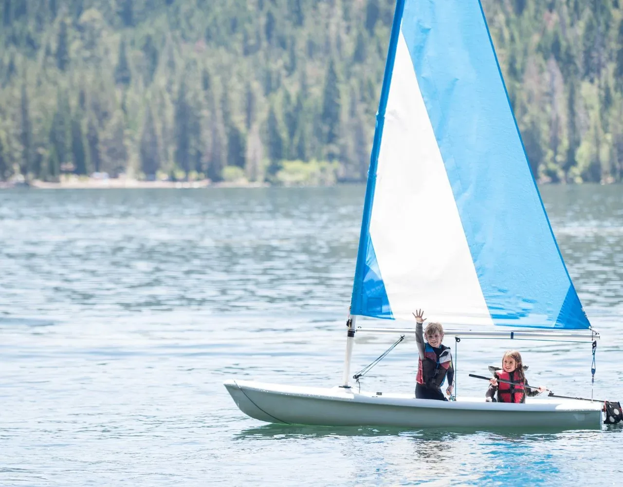 Familienurlaub im Chiemgau mit Segelsport