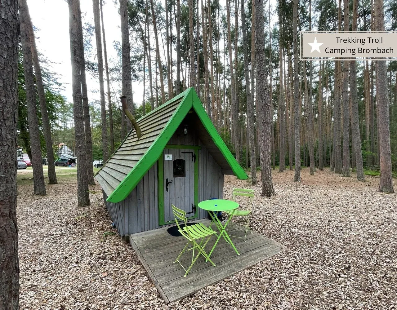 Trekking Pods ideal für einen Wochenendtrip mit Kindern zum Glamping an den Brombachsee