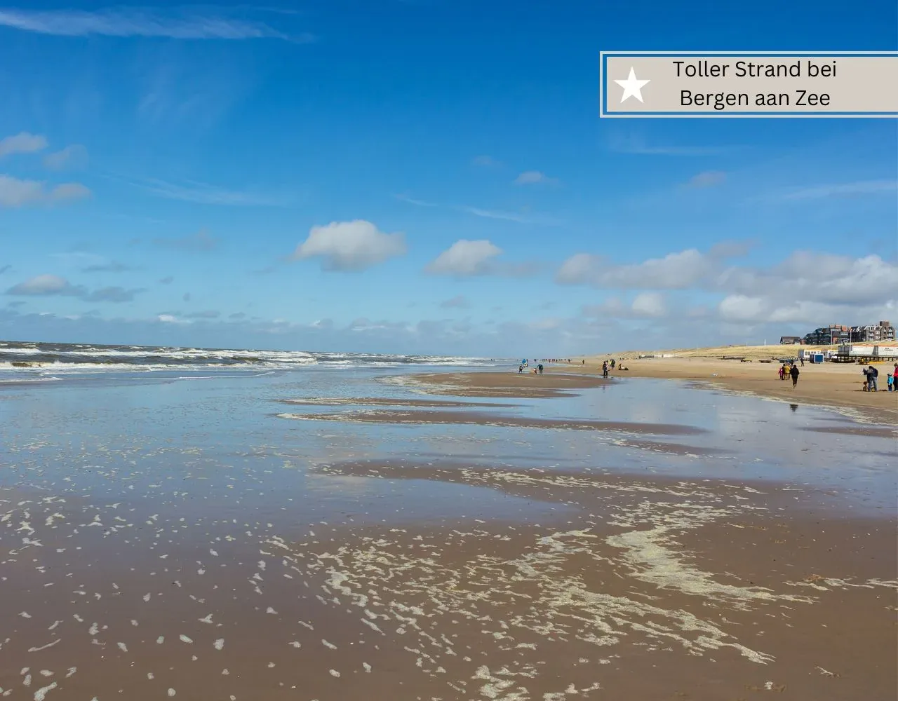 Holland mit Kindern - Familienfreundlicher Strand bei Bergen aan Zee