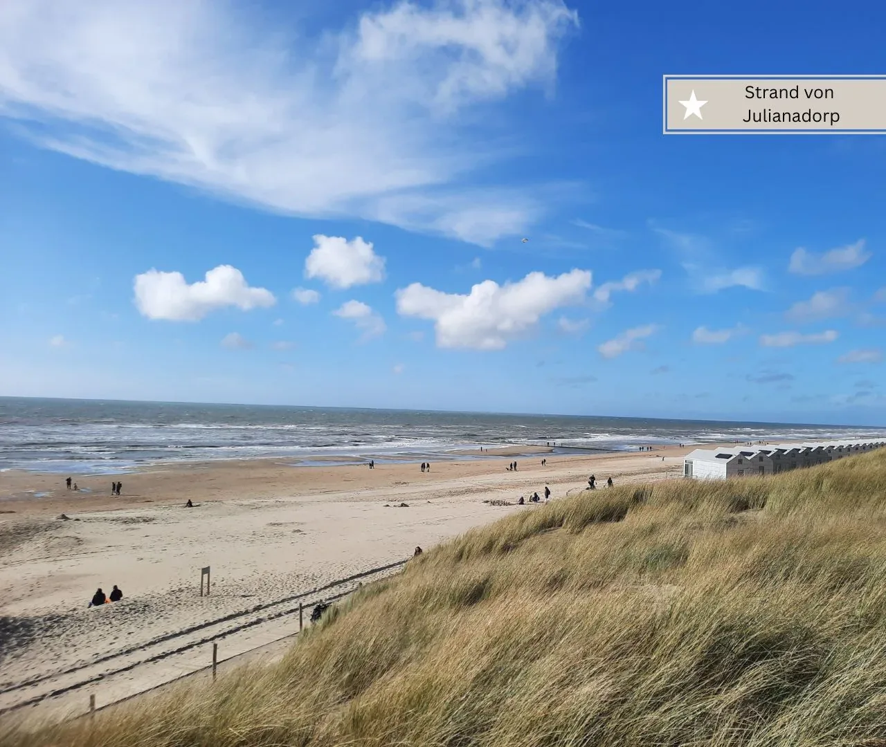 Julianadorp mit Kindern direkt am Strand