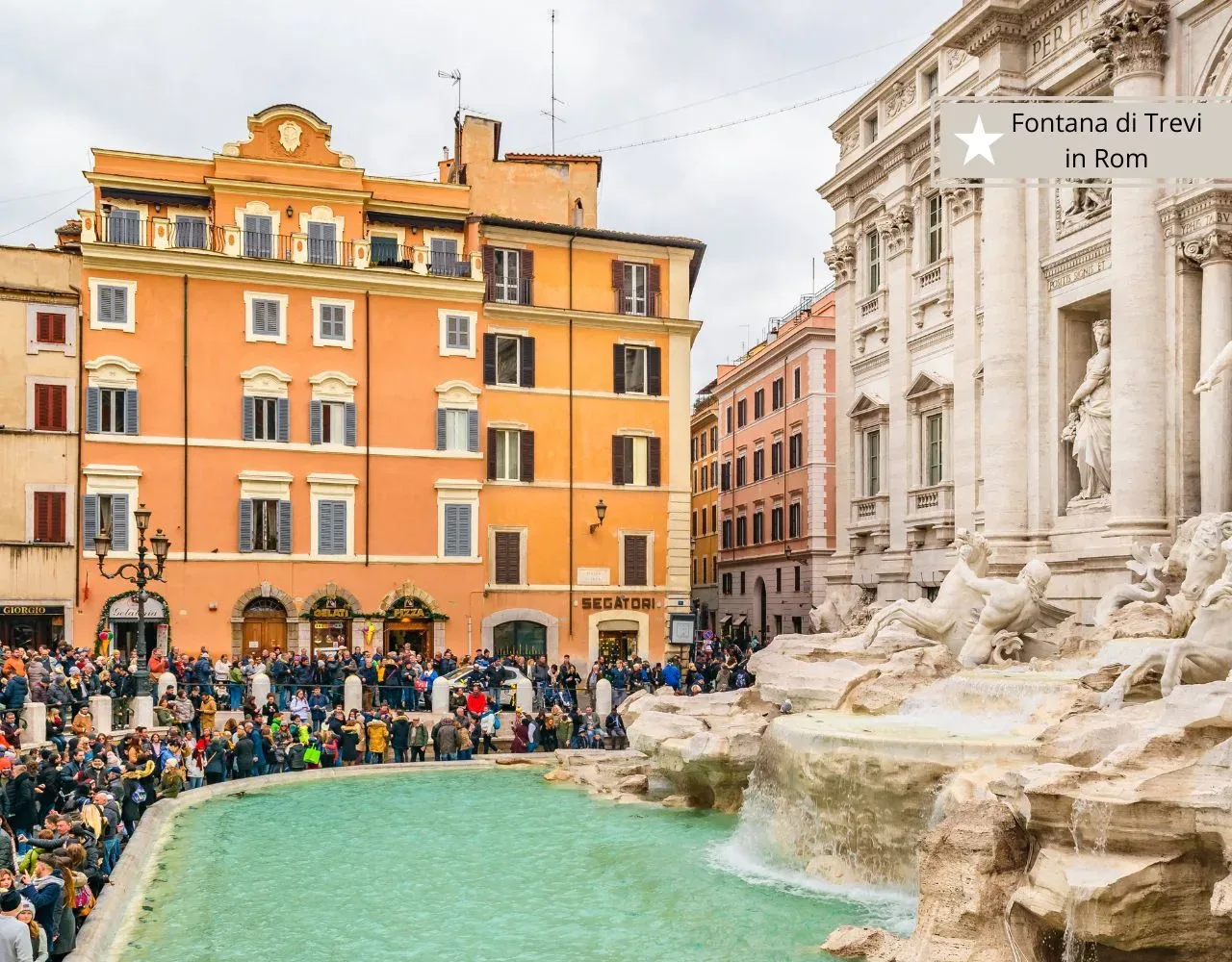 Rom mit Kindern - Sehenswürdigkeiten mit Kindern Fontana di Trevi