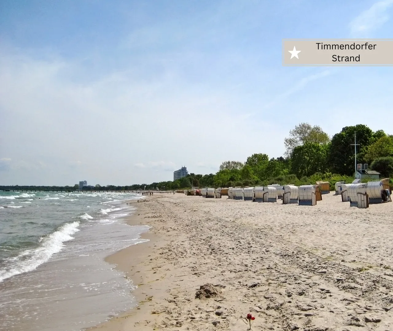 Timmendorfer Strand mit Kindern - Kilometerlanger Sandstrand
