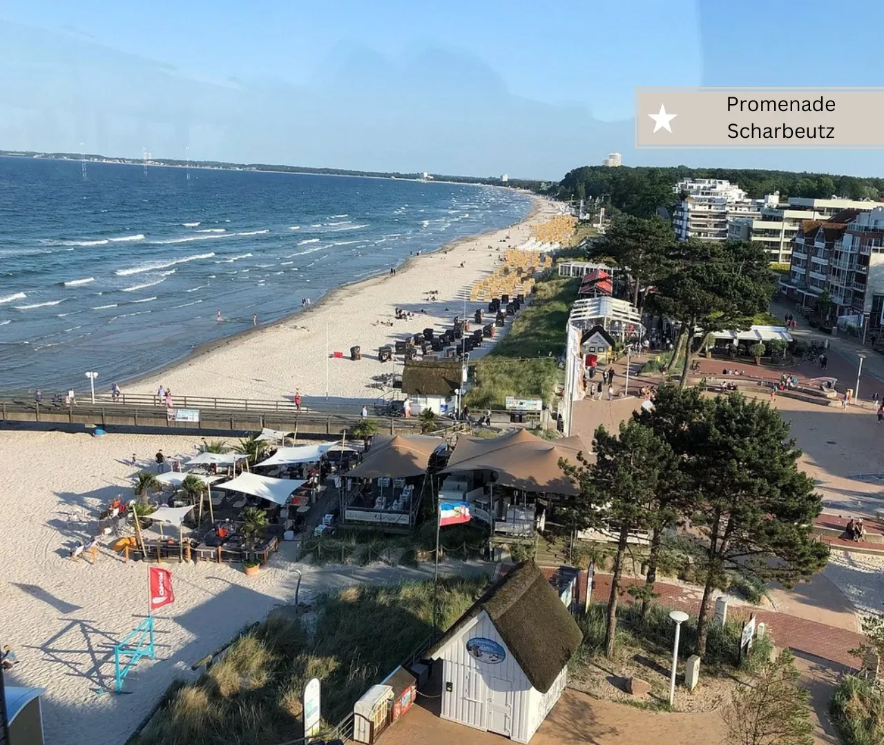 Timmendorfer Strand mit Kindern - Promenade Scharbeutz
