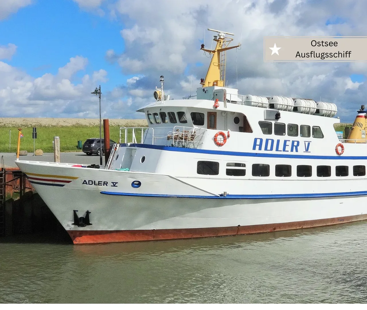 Usedom mit Kindern - Ausflug mit dem Schiff