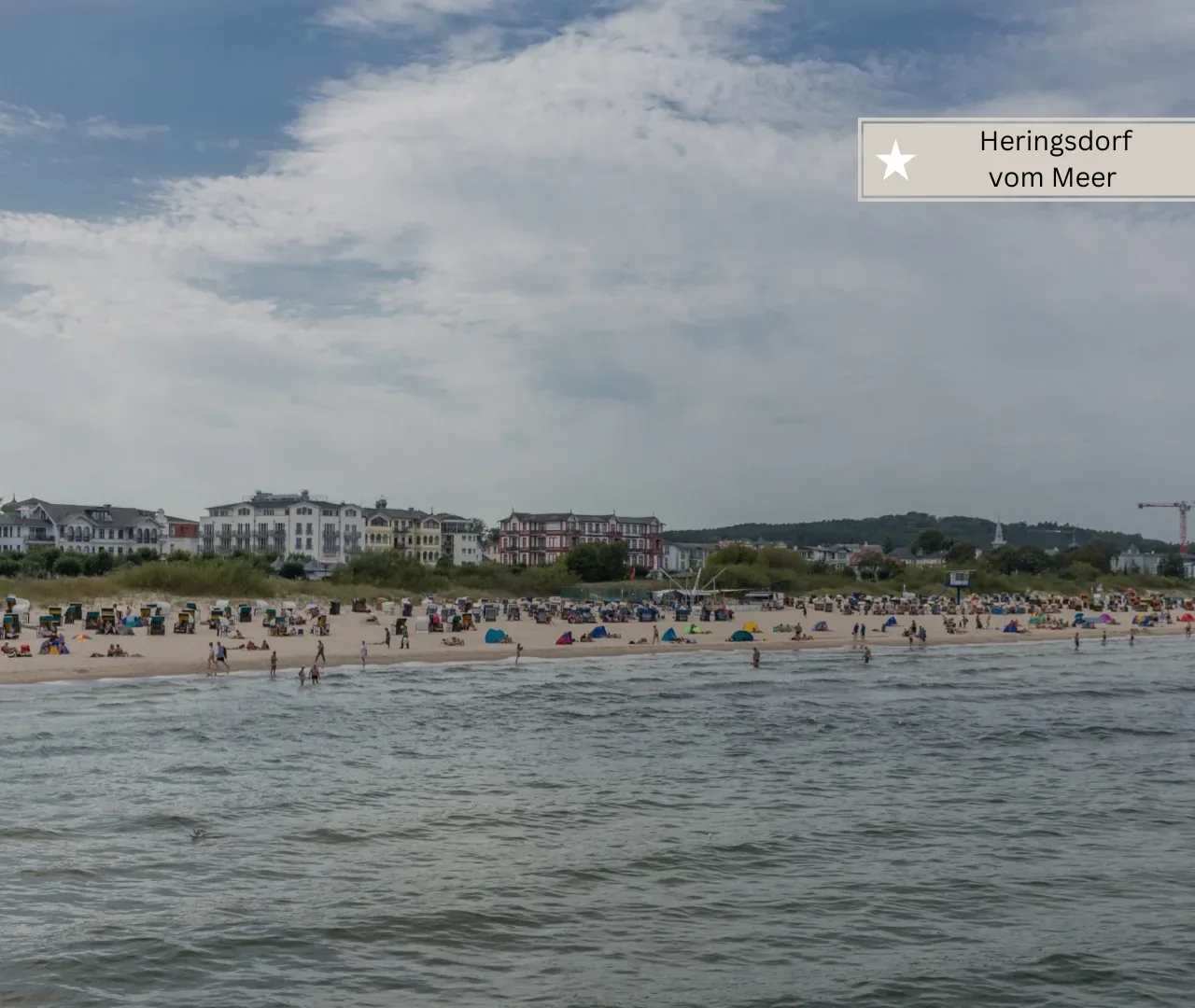 Usedom mit Kindern - Heringsdorf vom Meer