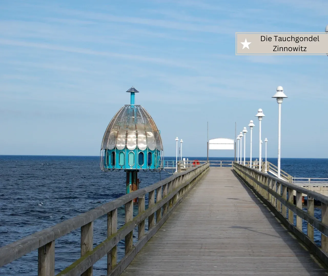 Usedom mit Kindern - die Tauchgondel Zinnowitz