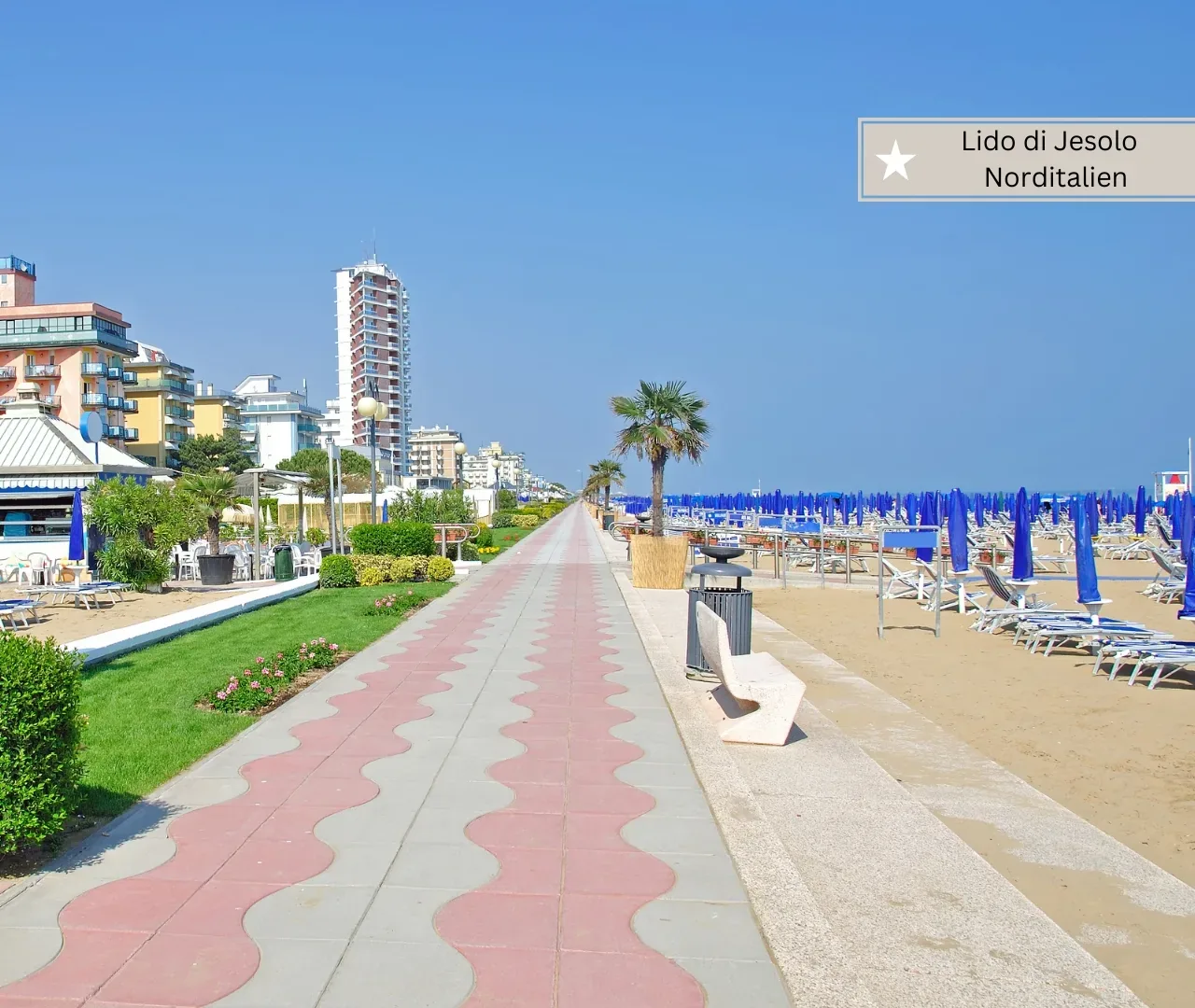 Die schönsten Strände Südeuropas mit Familie - Lido di Jesolo Norditalien (1)
