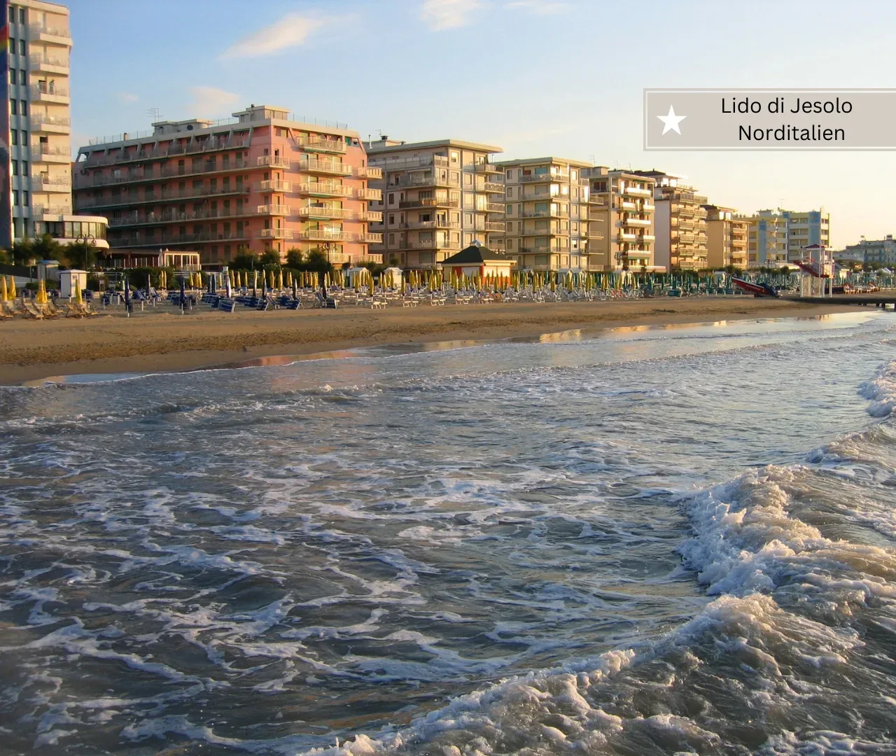 Die schönsten Strände Südeuropas mit Familie - Lido di Jesolo Norditalien