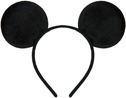 Balinco Haarreifen in schwarz mit Maus Ohren Micky Mouse
