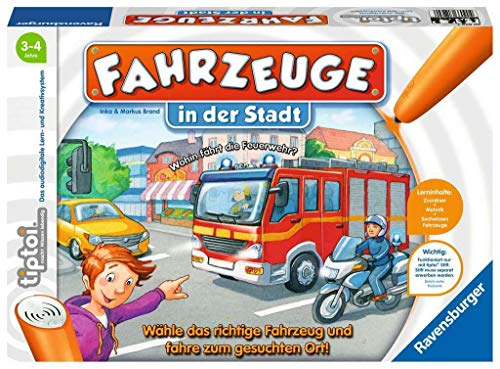 Tiptoi Spiel Fahrzeuge in der Stadt