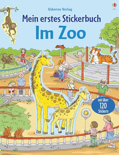 Mein erstes Stickerbuch: Im Zoo