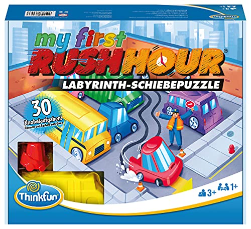 ThinkFun 76443 - My first Rush Hour - Das bekannte Stau-Spiel für Kinder ab 3 Jahren, Logikspiel für 1...