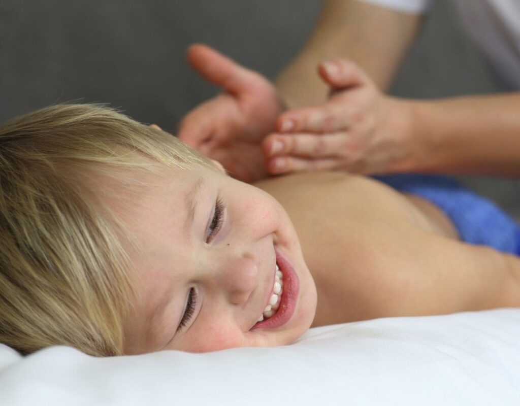 Wellnesshotel für Kinder mit Massagen