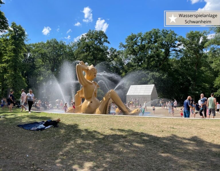 beste Spielplätze in Frankfurt - Schwanheim mit Wasserrutsche