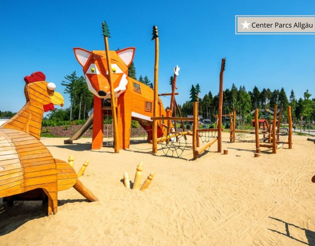 Kurzurlaub im Center Parcs Allgäu mit Kindern - Spielplätze