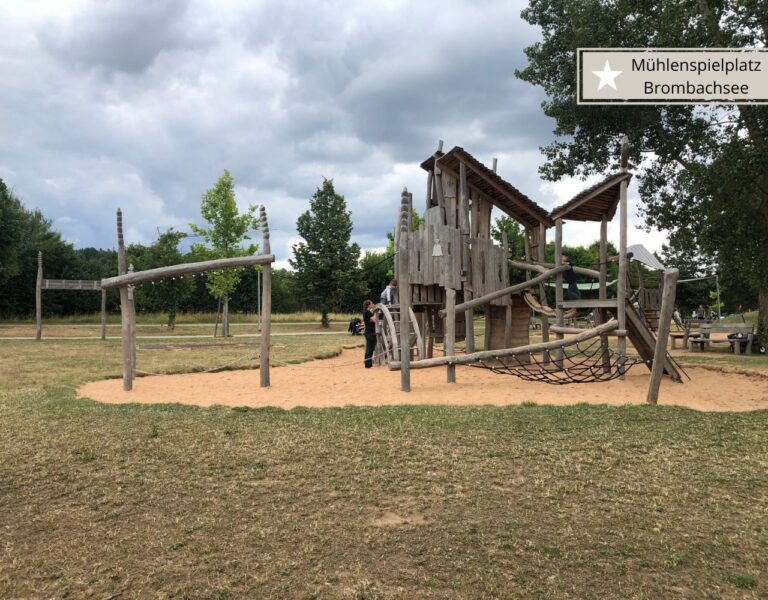 Die Top Spielplätze am Brombachsee - Der Mühlenspielplatz am Strandbad Enderndorf