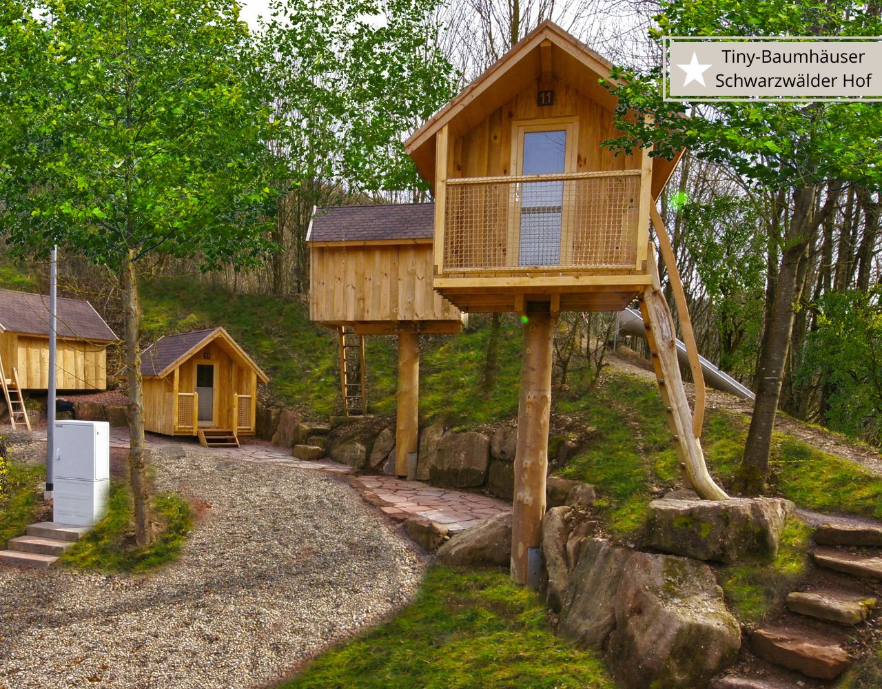 Die schönsten Baumhaus-Übernachtungen im Schwarzwald - Tiny Baumhäusern im Ferienparadies
