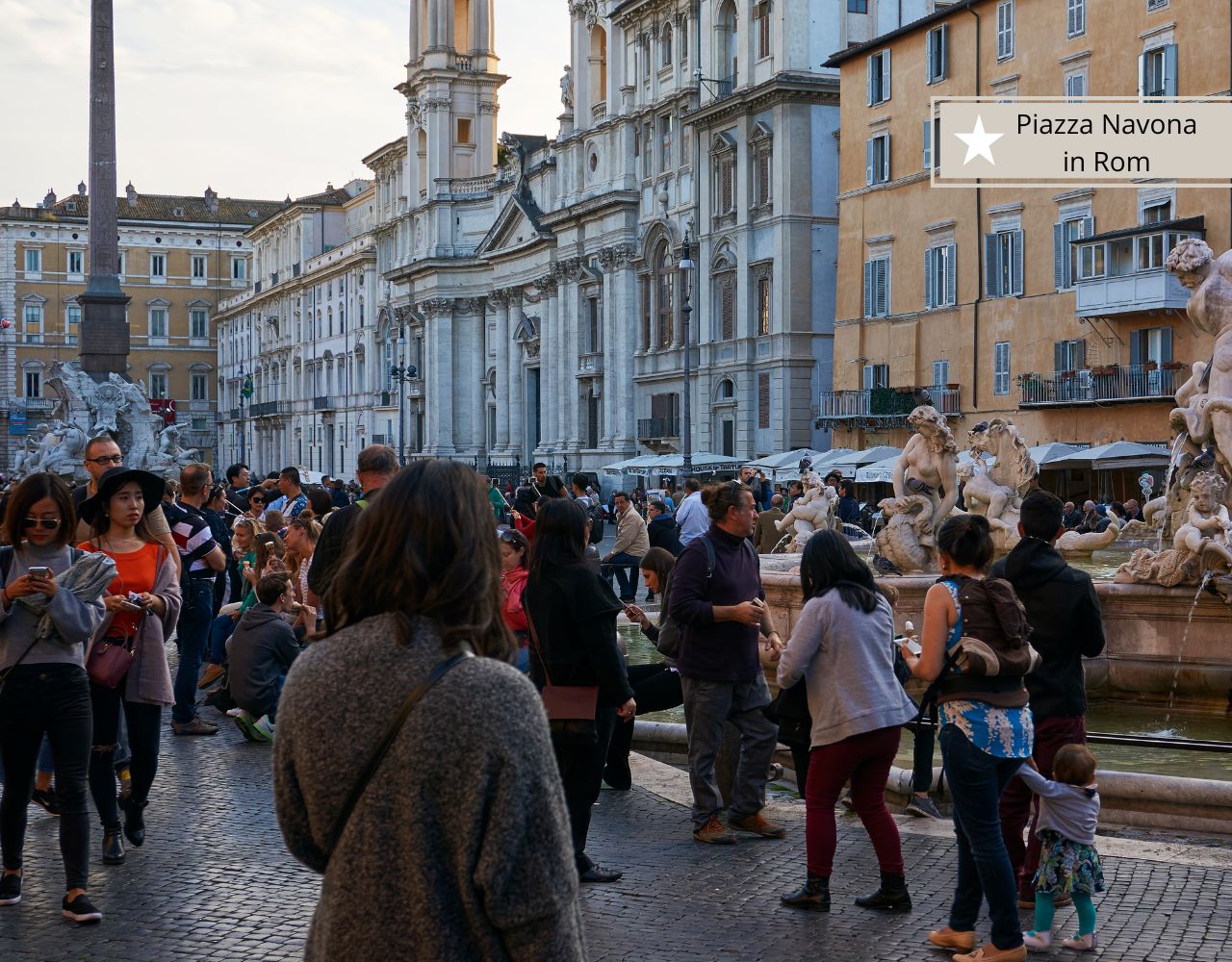 Rom mit Kindern - Sehenswürdigkeiten mit Kindern Piazza Navona - Kopie
