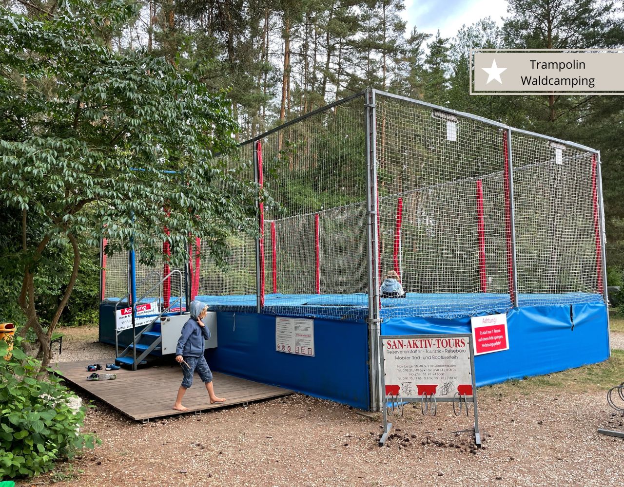 Waldcamping Brombachsee - Trampolin