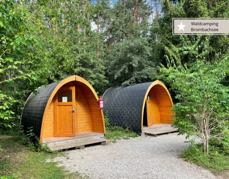 Besonderer Wochenendtrip in Bayern- die Trekkingspods am Brombachsee