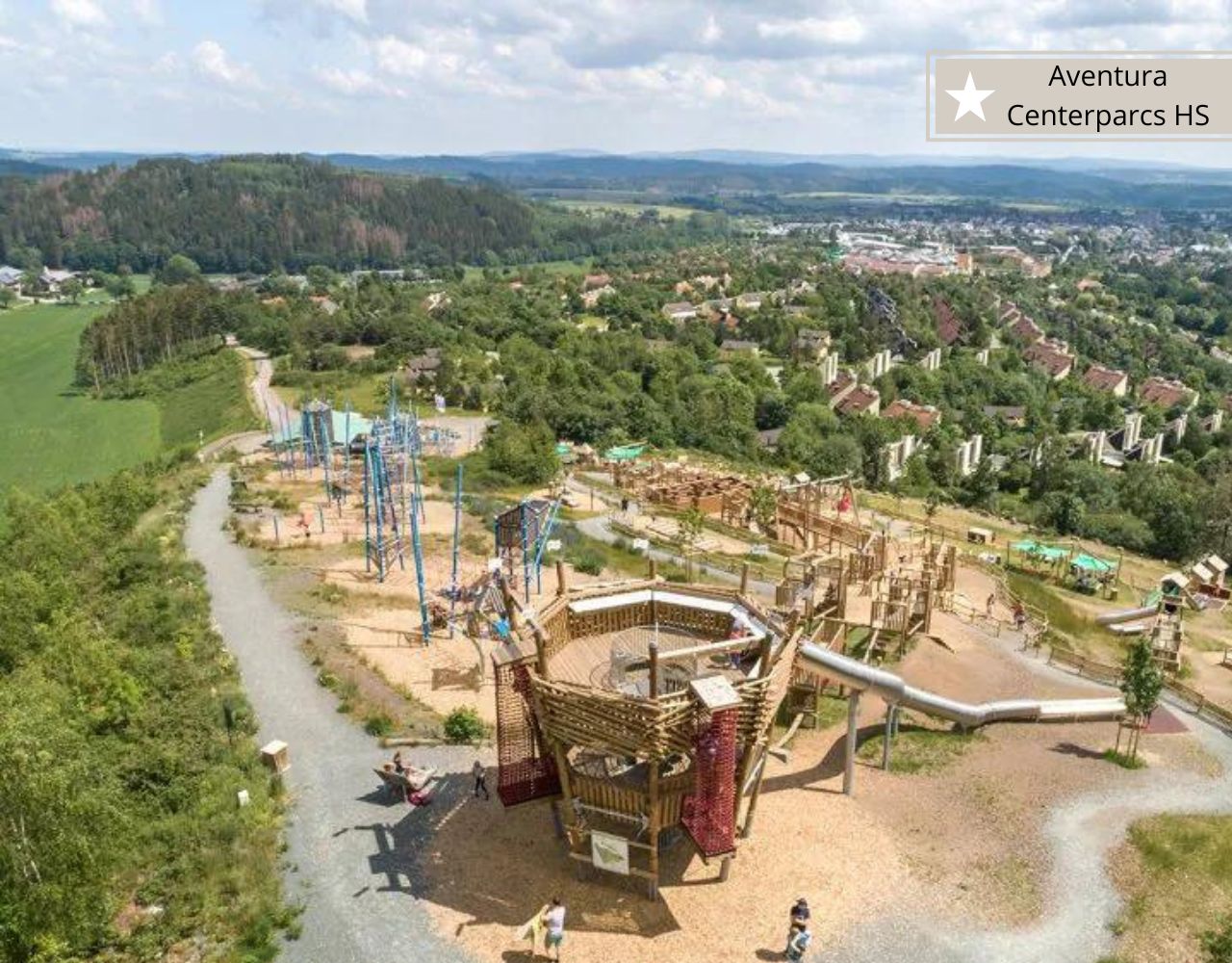 Center Parcs Hochsauerland Aktivitäten - der Aventura Spielplatz