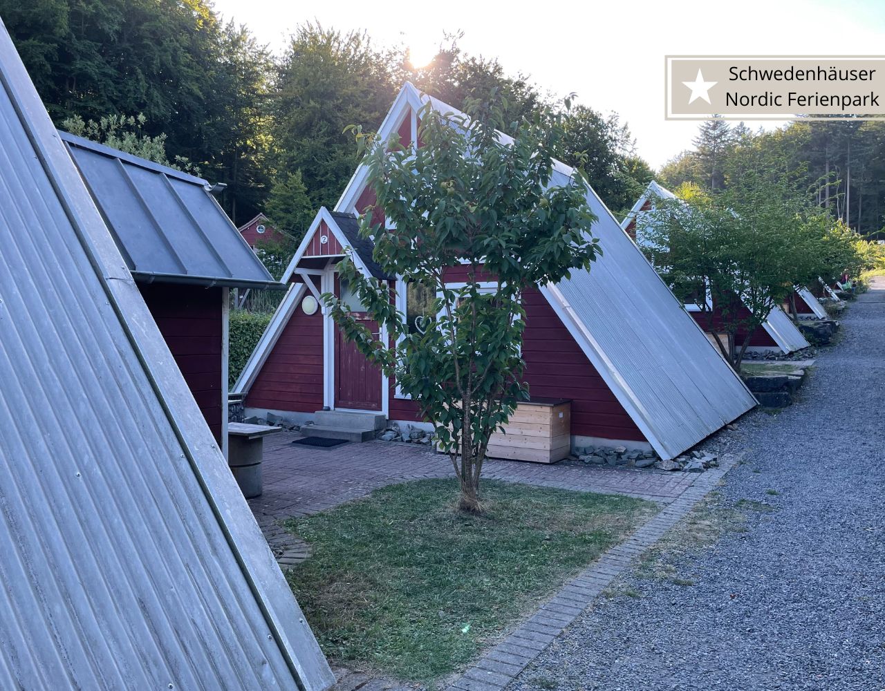 Ferienparks im Sauerland -Schwedenhäuser am Sorpesee im Nordic Ferienpark