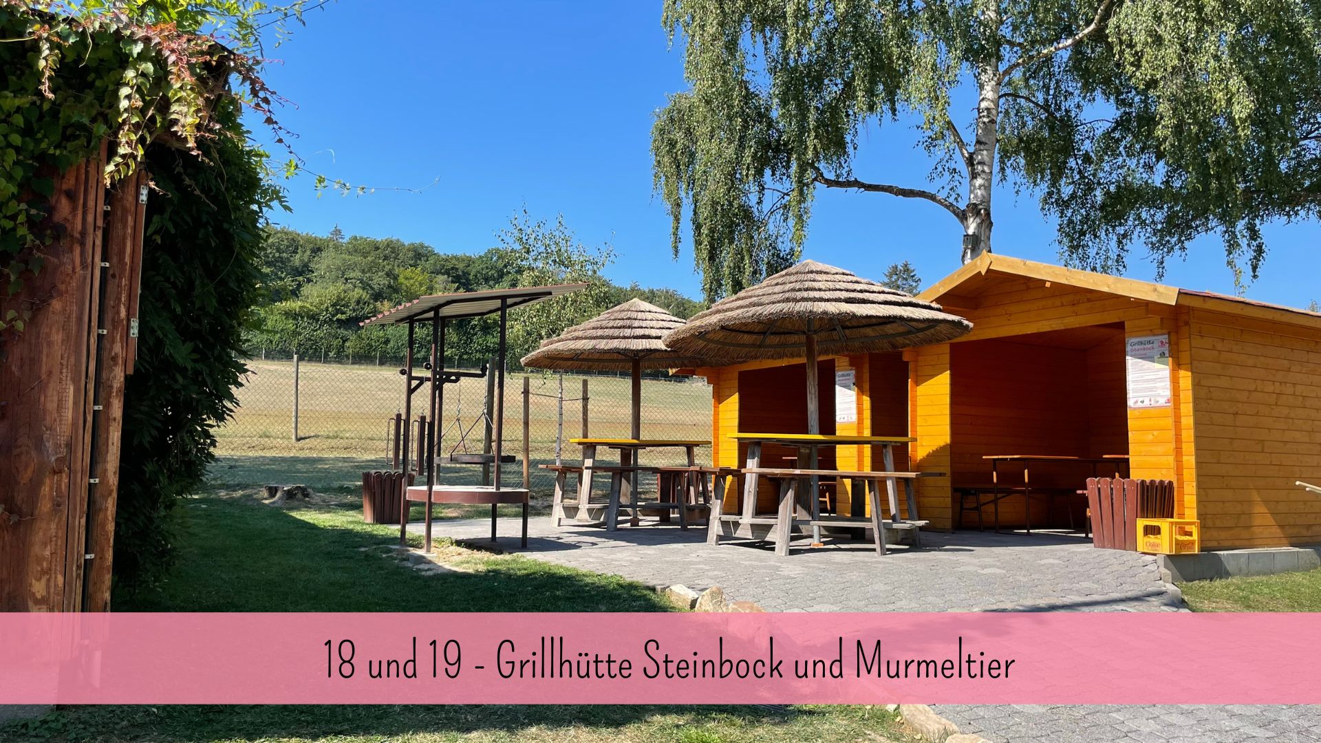 Grillhüttenplan des Freizeitparks Lochmühle in Wehrheim - Einfach ...