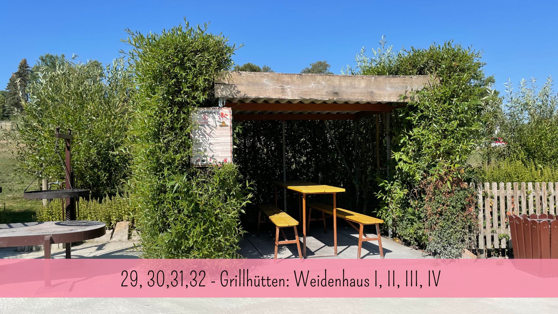Grillhüttenplan des Freizeitparks Lochmühle in Wehrheim - Einfach ...