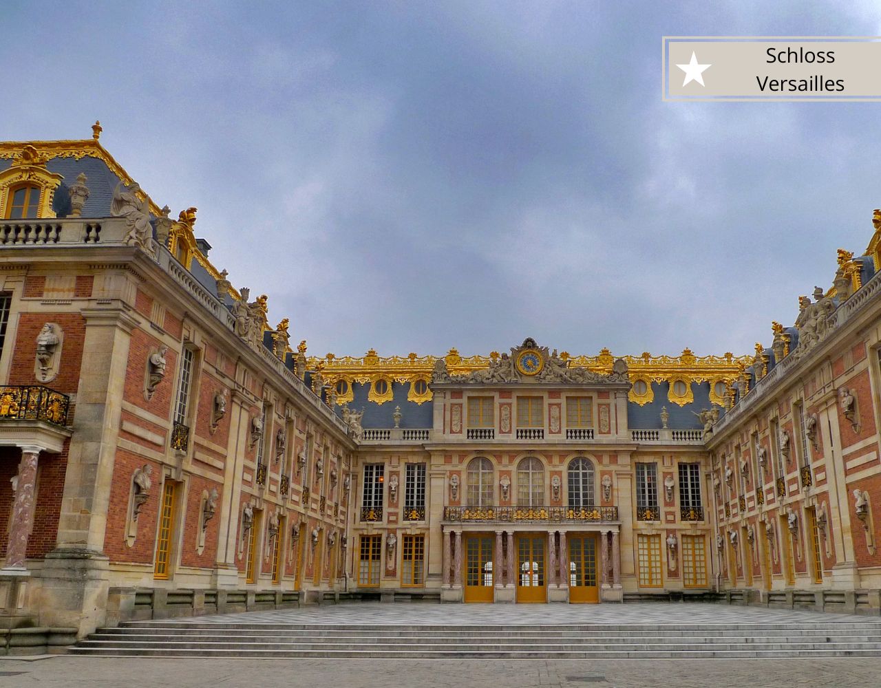 Paris mit Kindern - Schloss Versailles am Abend
