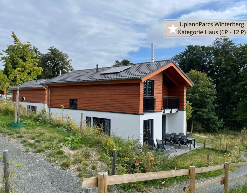 UplandParcs Winterberg - Ferienhaus Kategori 6P oder 12P Haus