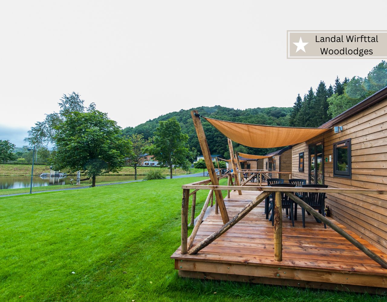Ferienpark Landal Deutschland - die Woodlodges in Wirfttal in der Eifel