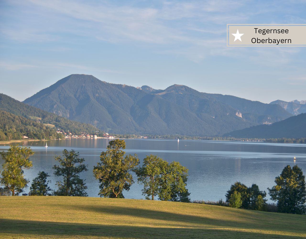 Die 13 schönsten Seen in Bayern (für Urlaub, zum Baden) auf einer Karte (+Geheimtipps) 12 Schöne Bayerische Seen - Tegernsee in Oberbayern