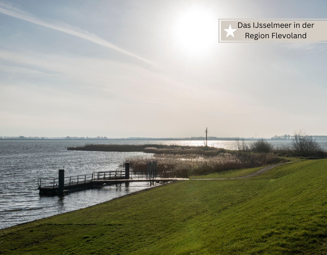 Familienurlaub in Holland mit Kindern - Das IJsselmeer in der Region Flevoland