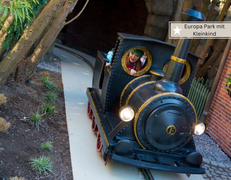 Europa Park mit Kleinkind - mit Fahrgeschäften für 4 bis 5 jährige