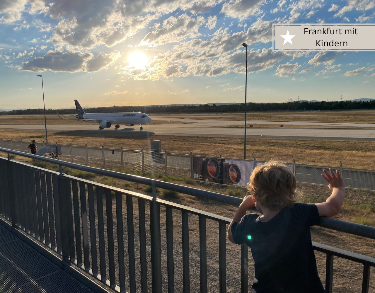 Frankfurt mit Kindern - Aussichtsplattform am Flughafen (1)