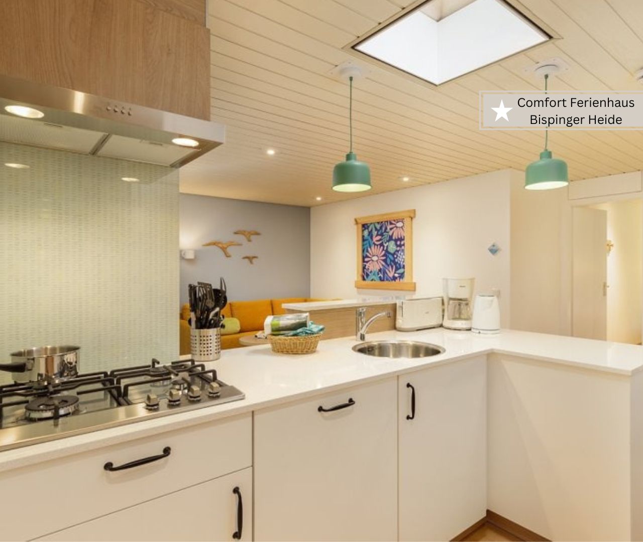 Center Parcs Bispinger Heide mit Kleinen Kindern - Küche im Comfort Ferienhaus