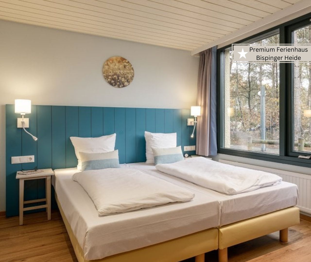 Center Parcs Bispinger Heide mit Kleinen Kindern Schlafzimmer im Premium Ferienhaus