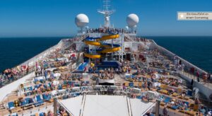Kreuzfahrt mit Kindern an einem Seetag - alles ist voll