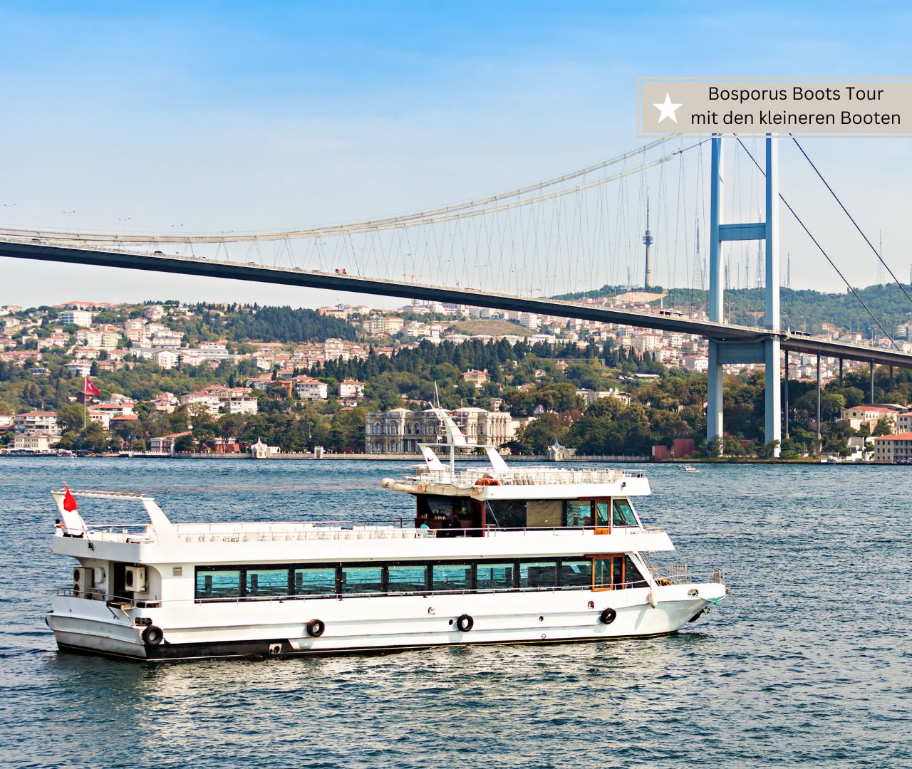 Istanbul mit Kindern - Bosporus Boots Tour mit den kleineren Booten