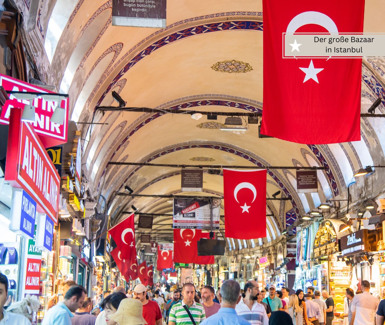 Istanbul mit Kindern - der große Bazaar