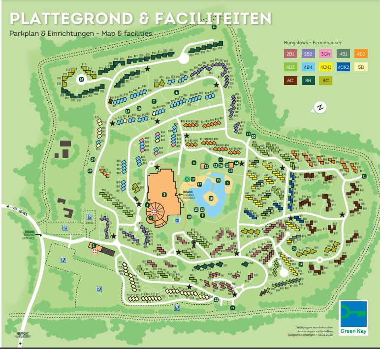 Landal De Lommerbergen Lageplan