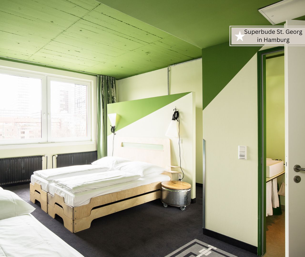 beste Kinderhotels in Hamburg - Superbude mit großen Mehrbettzimmern für Familien