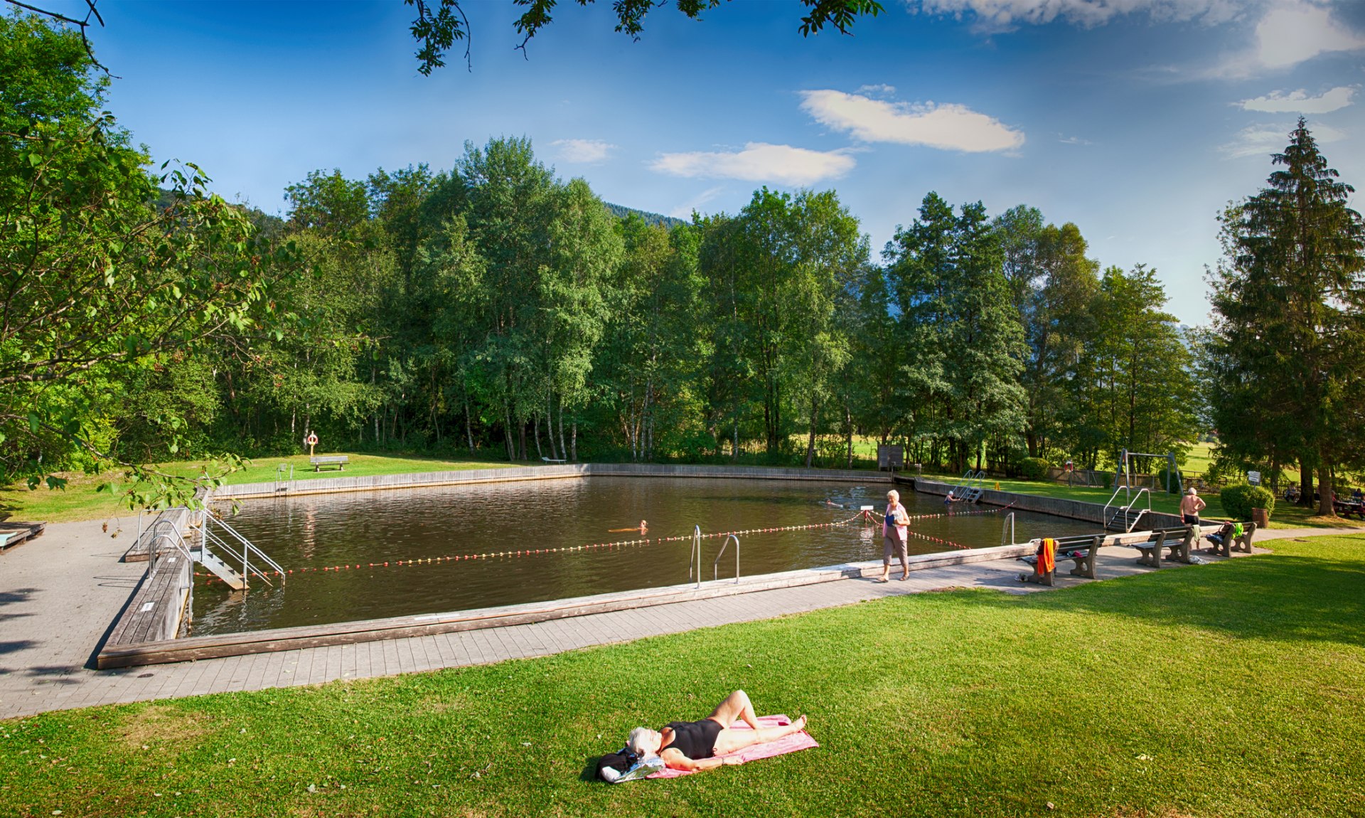 Die schönsten Naturbäder in Deutschland: Baden ohne Chlor und Chemie 5 Naturbad Aschau ohne Chlor