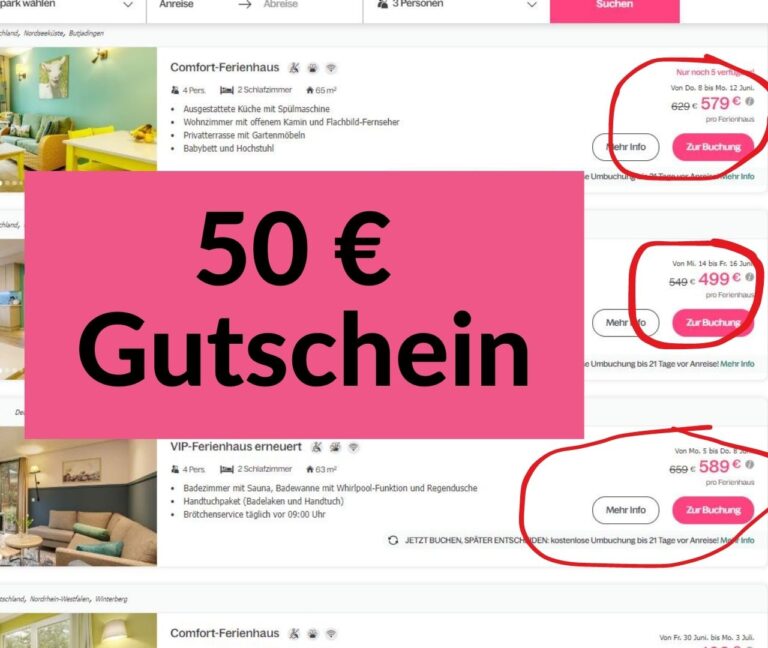 Center Parcs Gutscheincode