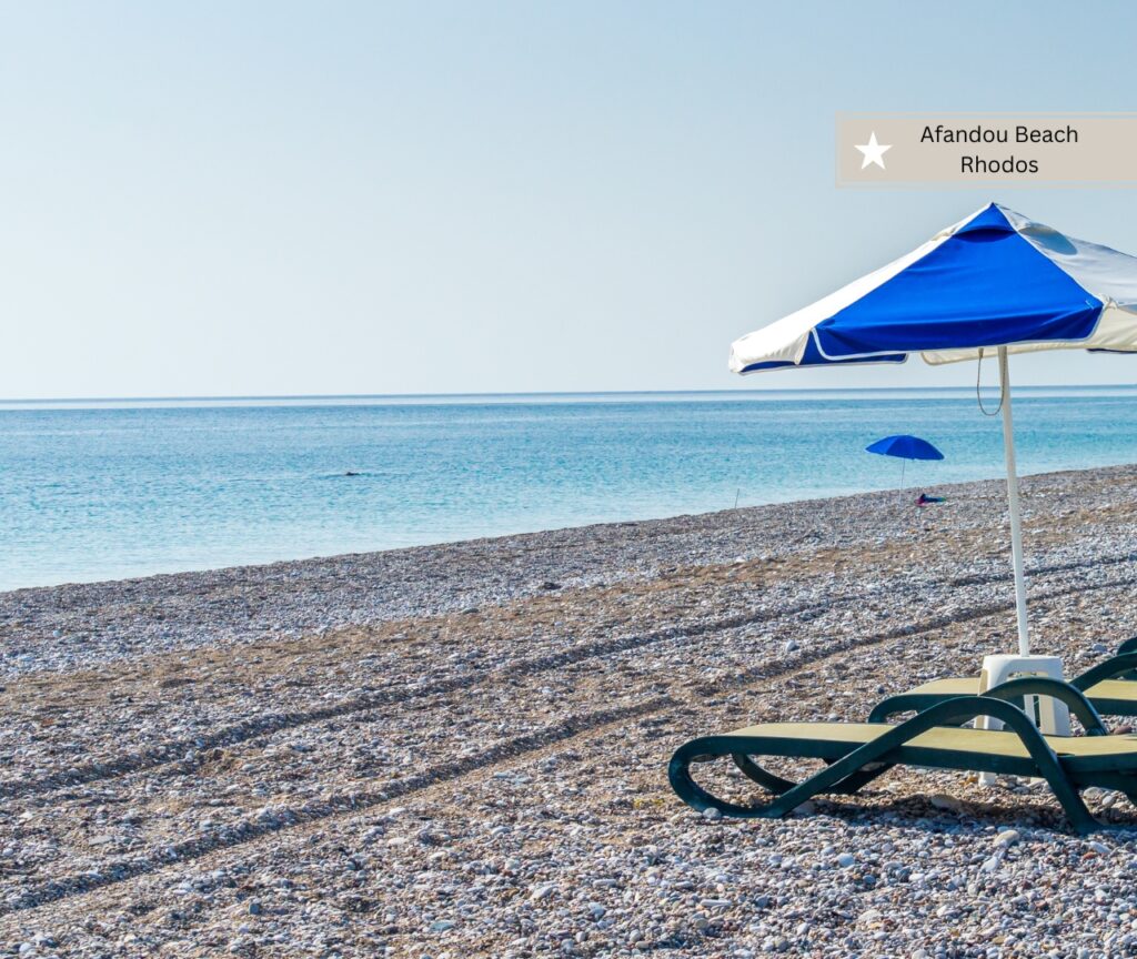 Der schönste Strand auf Rhodos für Familien -Afandou Beach