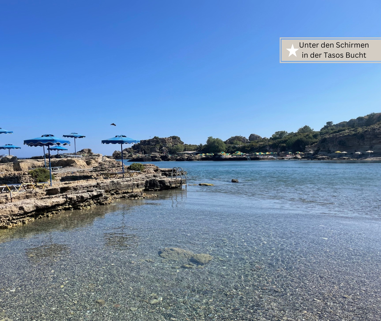 Die beste Strande auf Rhodos für Familien -Tasos Bucht zum Schnorcheln ein Geheimtipp (1)